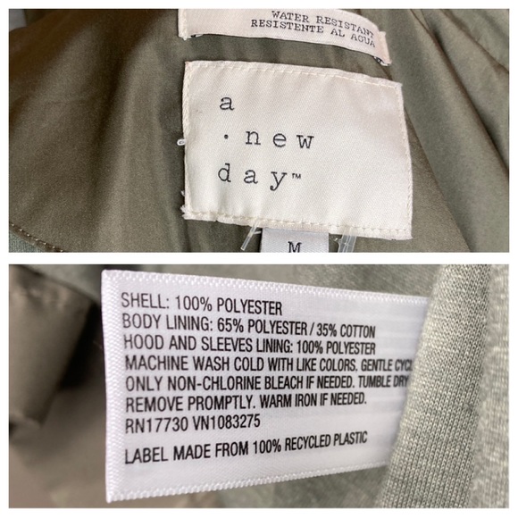 A New Day Hooded Cinch Waist Jacket - Picture 6 of 7